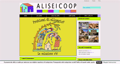 Desktop Screenshot of aliseicoop.it